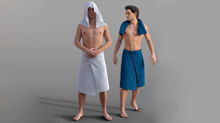 Daz3DPoser_男性人物580