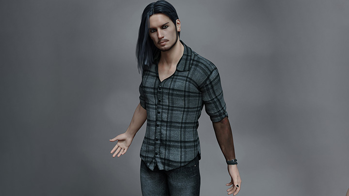 Daz3DPoser_男性人物629