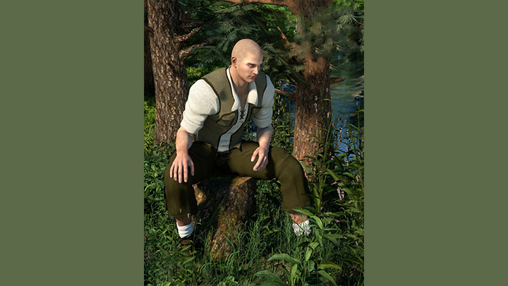 Daz3DPoser_男性人物649