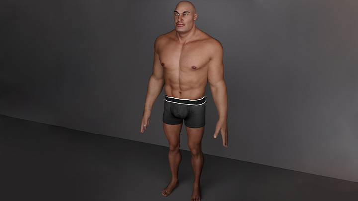 Daz3DPoser_男性人物650