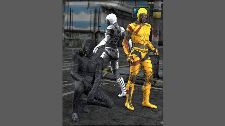 Daz3DPoser_男性角色163