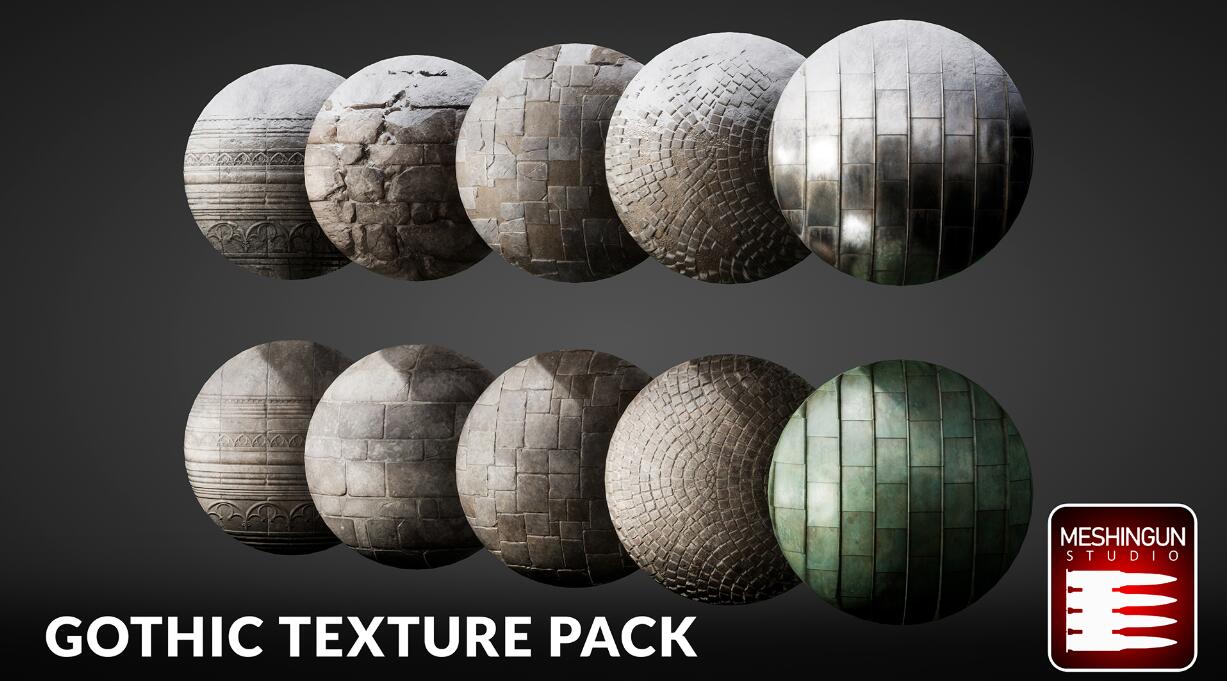 Gothic Texture Pack 5.4材质