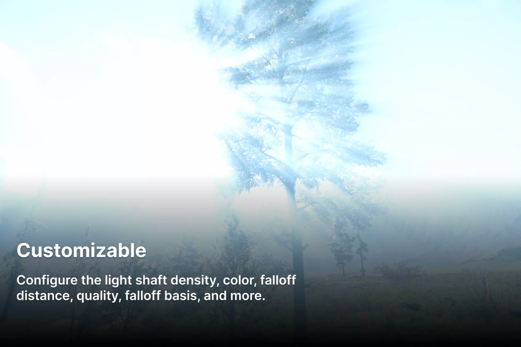 LSPP – Fast God Rays and Volumetric Lighting for URP插件