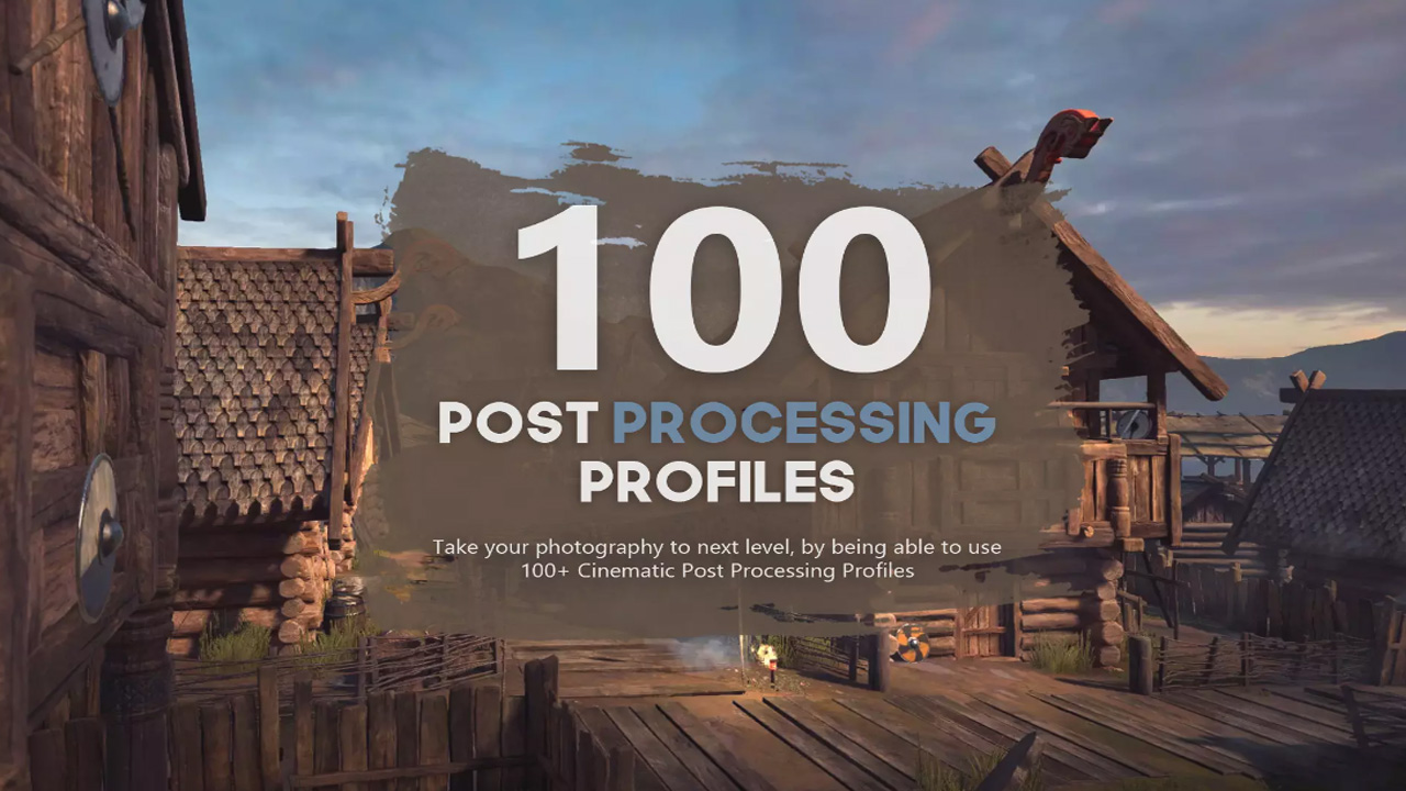 100 Cinematic Post Processing Profiles v1.0电影后期处理
