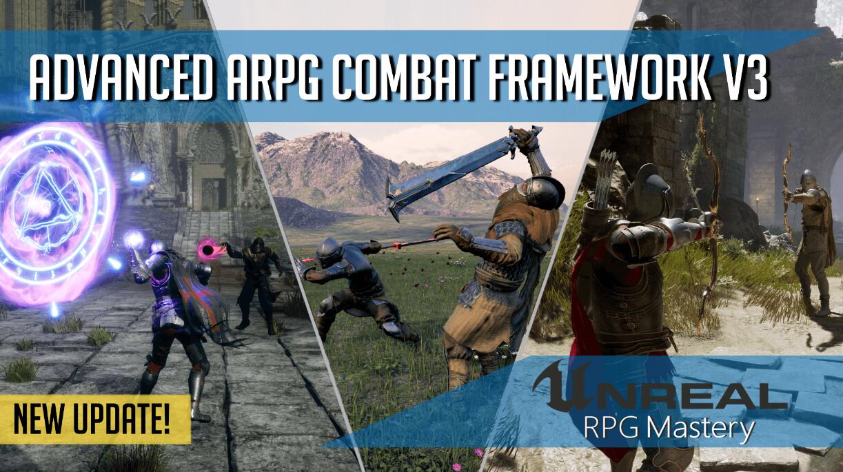Advanced ARPG Combat Framework v.3.0 5.4游戏模板