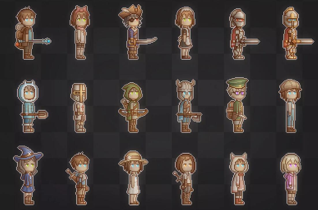 Customizable Pixel Character v2.3.4像素角色