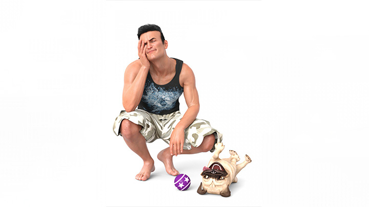 Daz3DPoser_动物043