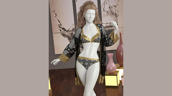 Daz3DPoser_怪物093