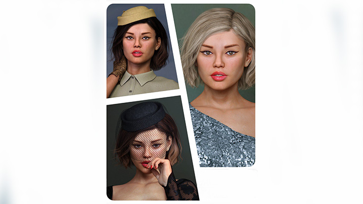 Daz3DPoser_男性人物732