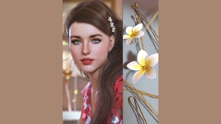 Daz3DPoser_女性角色501