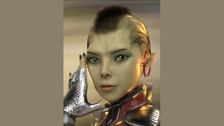 Daz3DPoser_女性人物3213