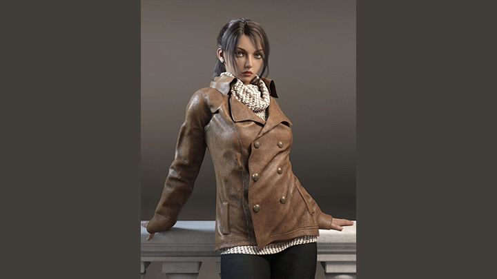 Daz3DPoser_女性人物3299