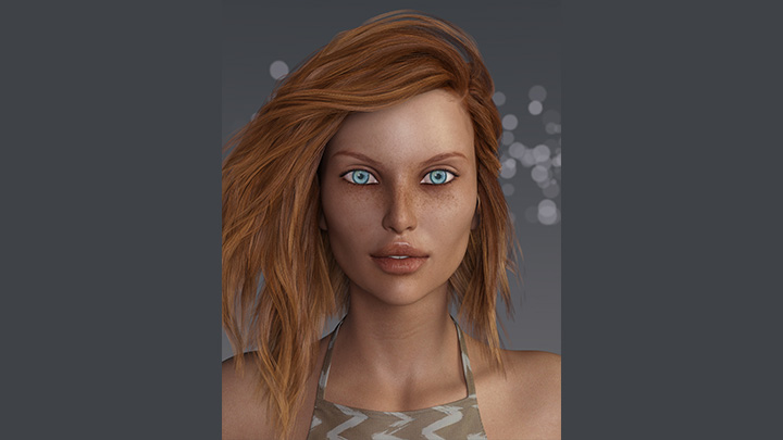 Daz3DPoser_女性人物3317