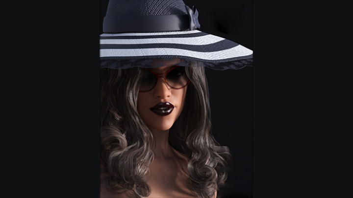 Daz3DPoser_女性人物3349