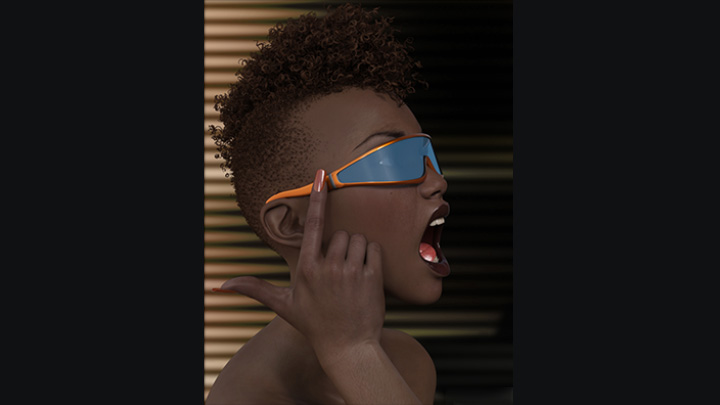 Daz3DPoser_女性人物3350