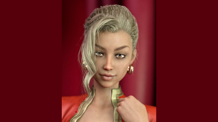 Daz3DPoser_女性人物3368