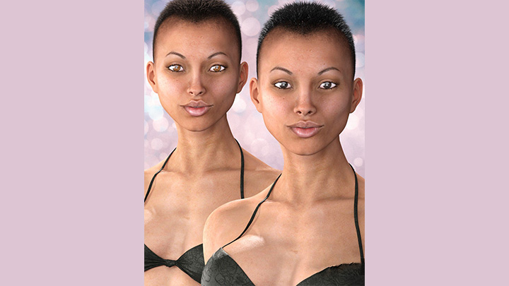 Daz3DPoser_女性人物3411