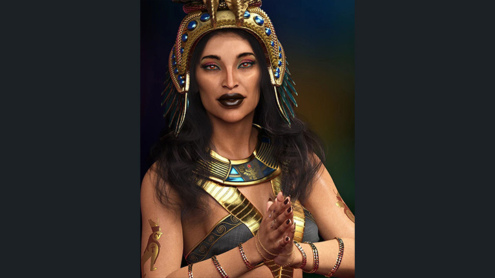 Daz3DPoser_女性人物3419