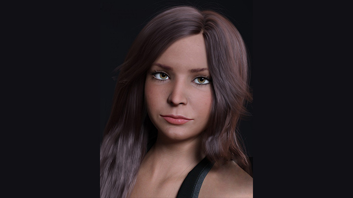Daz3DPoser_女性人物3423