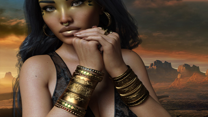 Daz3DPoser_女性人物3550