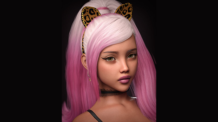 Daz3DPoser_女性人物3553