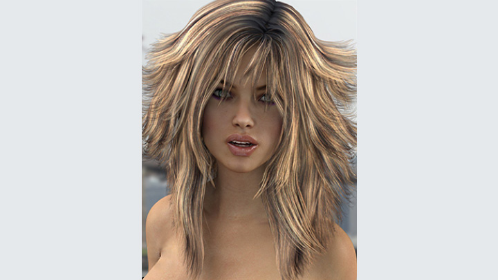 Daz3DPoser_女性人物3574