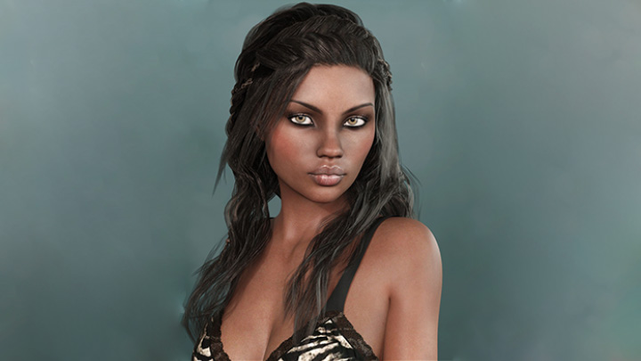 Daz3DPoser_女性人物3598