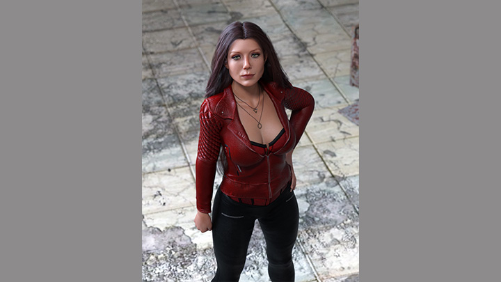 Daz3DPoser_女性人物3605