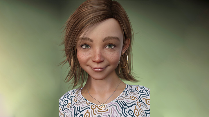 Daz3DPoser_女性人物3625