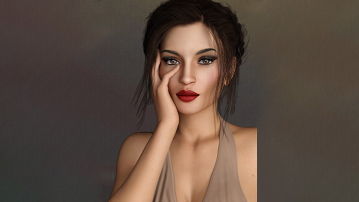 Daz3DPoser_女性人物3635