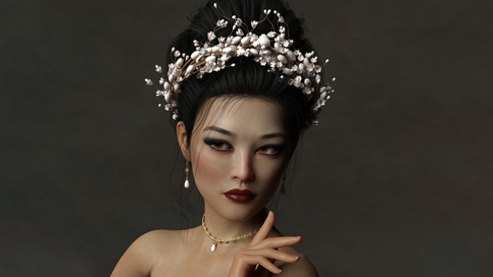Daz3DPoser_女性人物3639