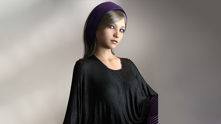 Daz3DPoser_女性人物3646
