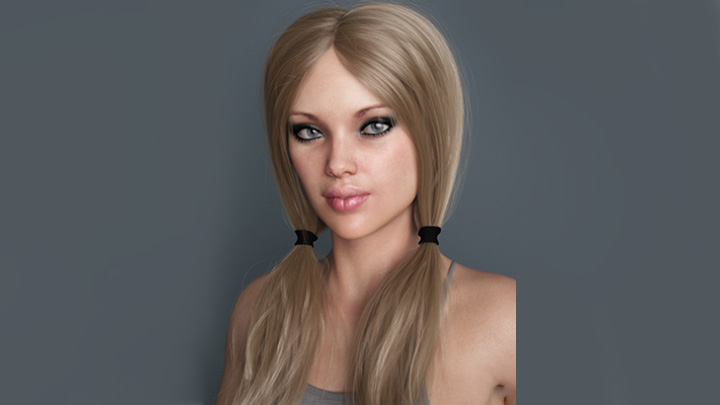 Daz3DPoser_女性人物3682