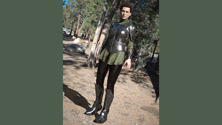 Daz3DPoser_女性人物3695