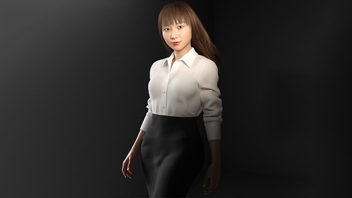 Daz3DPoser_女性人物3704