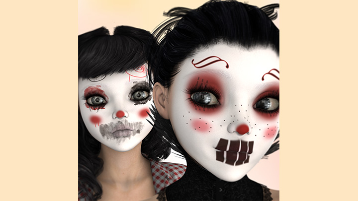 Daz3DPoser_女性人物3437