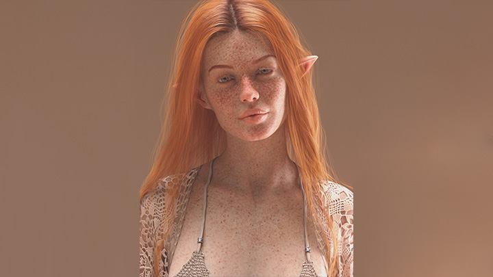 Daz3DPoser_女性人物3452