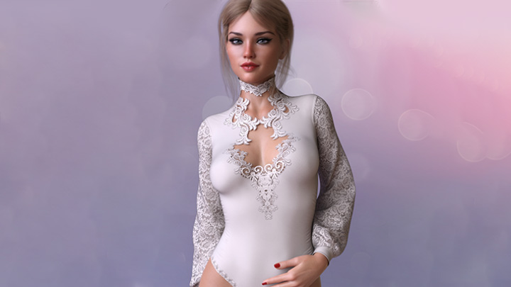Daz3DPoser_女性人物3491
