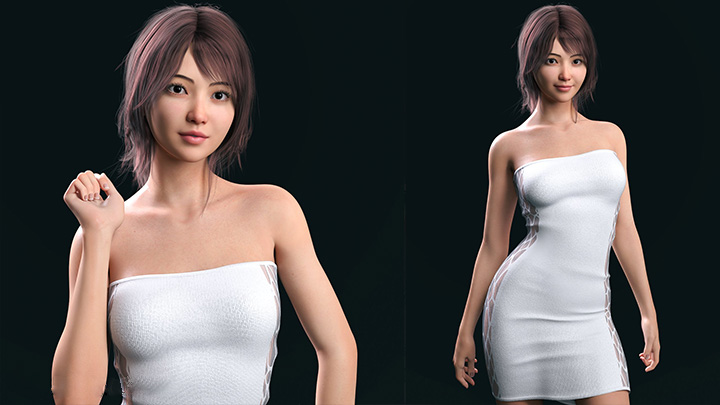 Daz3DPoser_女性人物3505