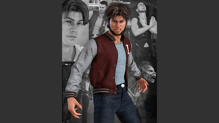 Daz3DPoser_性感美女834