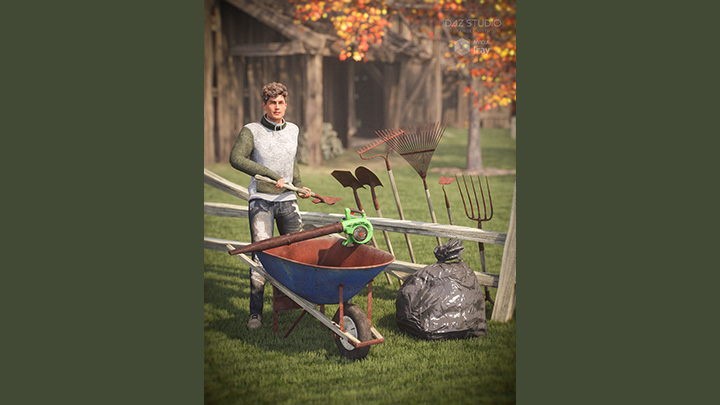 Daz3DPoser_性感美女838