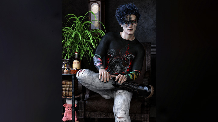 Daz3DPoser_性感美女847