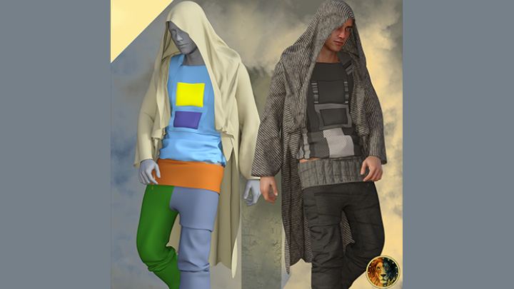 Daz3DPoser_男性人物777