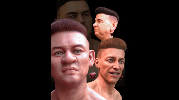 Daz3DPoser_男性人物787