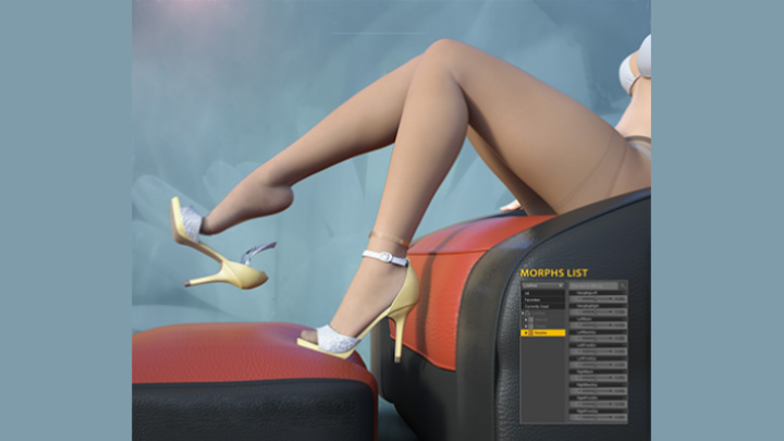 Daz3DPoser_腿部特写014