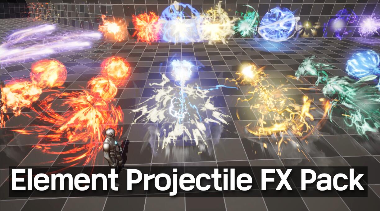Element Projectile FX Pack特效