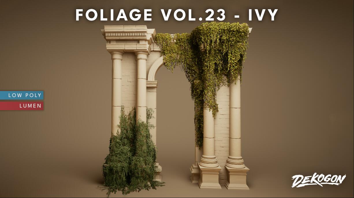 Foliage VOL.23 – Ivy 5.1+墙体建筑