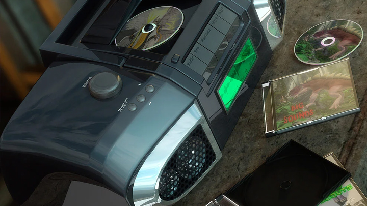 Daz3DPoser_CD播放机001