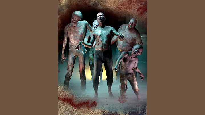 Daz3DPoser_丧尸006