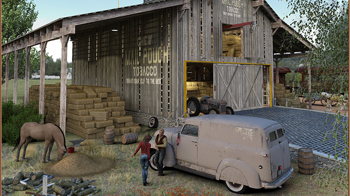 Daz3DPoser_农场001